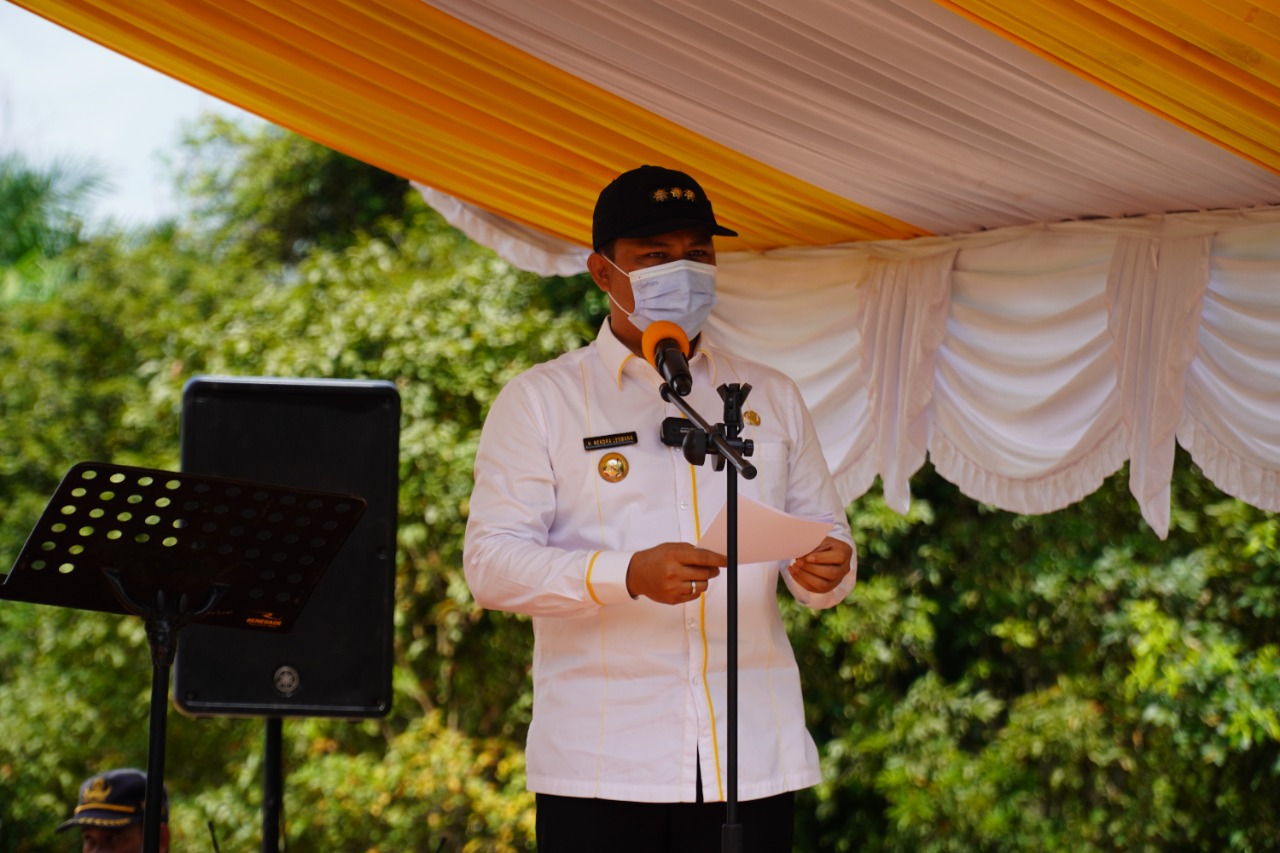 Dorong Perekonomian dan Aktivitas Masyarakat, Bupati Lamandau Groundbreaking Rekonstruksi Jembatan Liku dan Guci