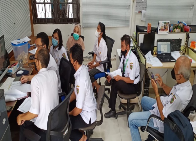 Dislutkan Prov. Kalteng Ikuti Rakortekrenbang Secara Virtual