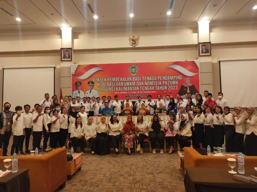 Diskop UKM Kalteng Tingkatkan Kapasitas Tenaga Pendamping Koperasi dan UMKM