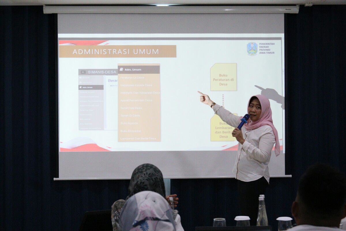 Dinas PMD Prov. Kalteng Gelar Pelatihan Sistem Informasi Desa Sebagai Implementasi Program Lewu Pancasila Berkah