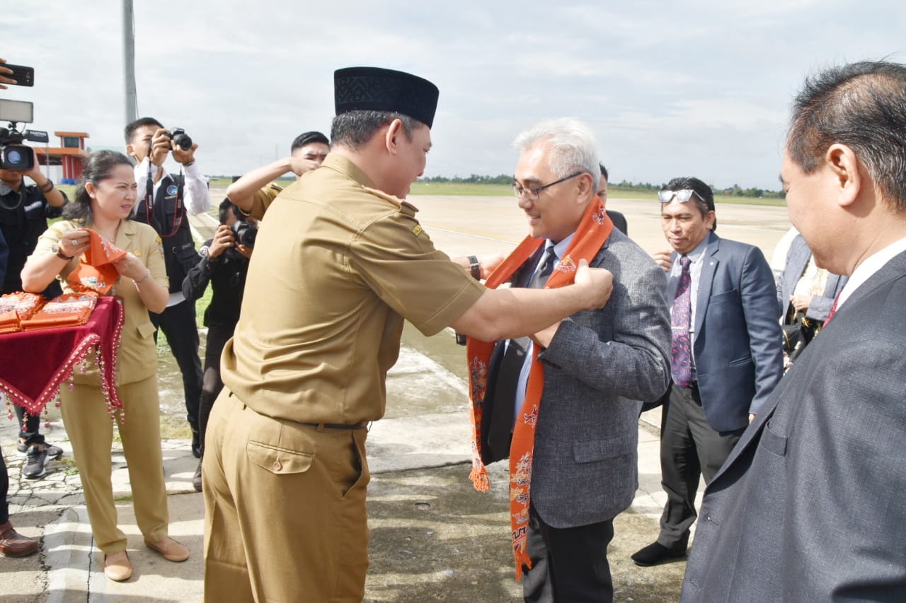 Rombongan BIMP EAGA Multipro Resource SDN BHD (Brunei DS) Tiba Di Kalimantan Tengah