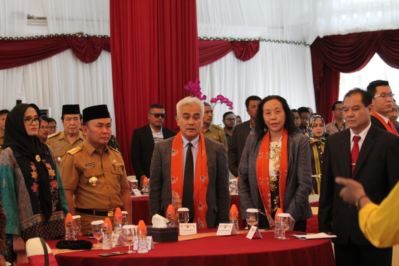 Gubernur Kalteng Sambut Rombongan BIMP-EAGA di Istana Isen Mulang