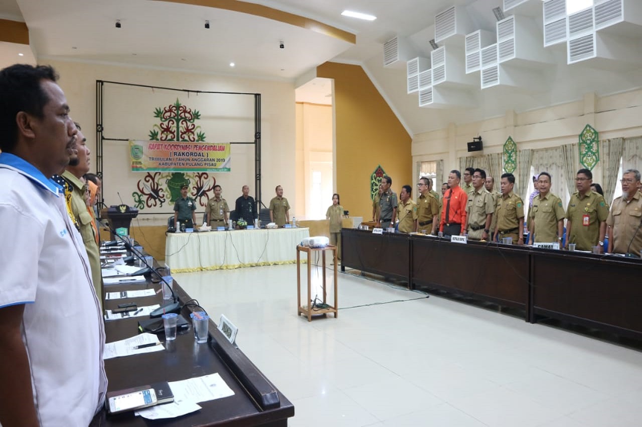 Pemkab Pulang Pisau Gelar Rakordal Triwulan I