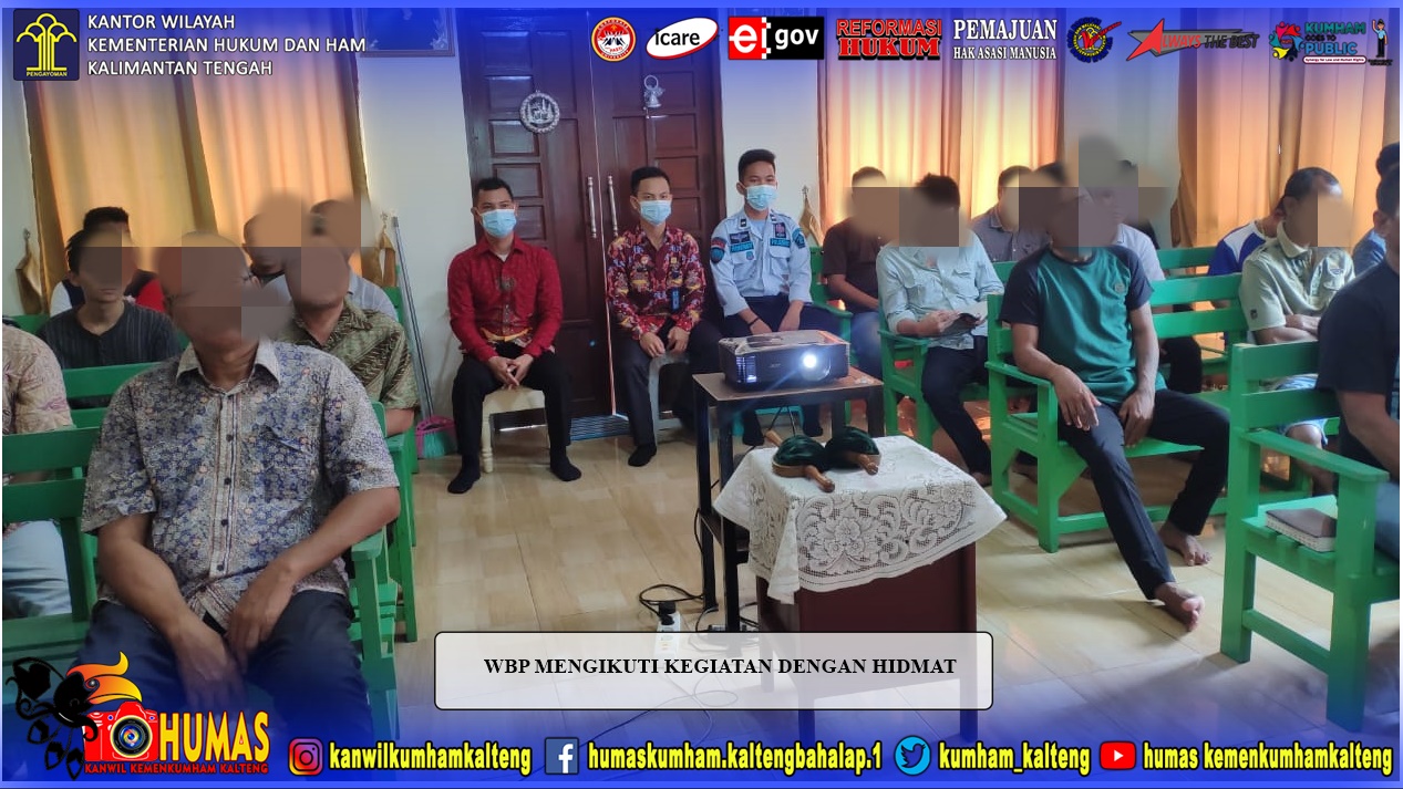 Lapas Sampit Rayakan Jumat Agung Secara Virtual