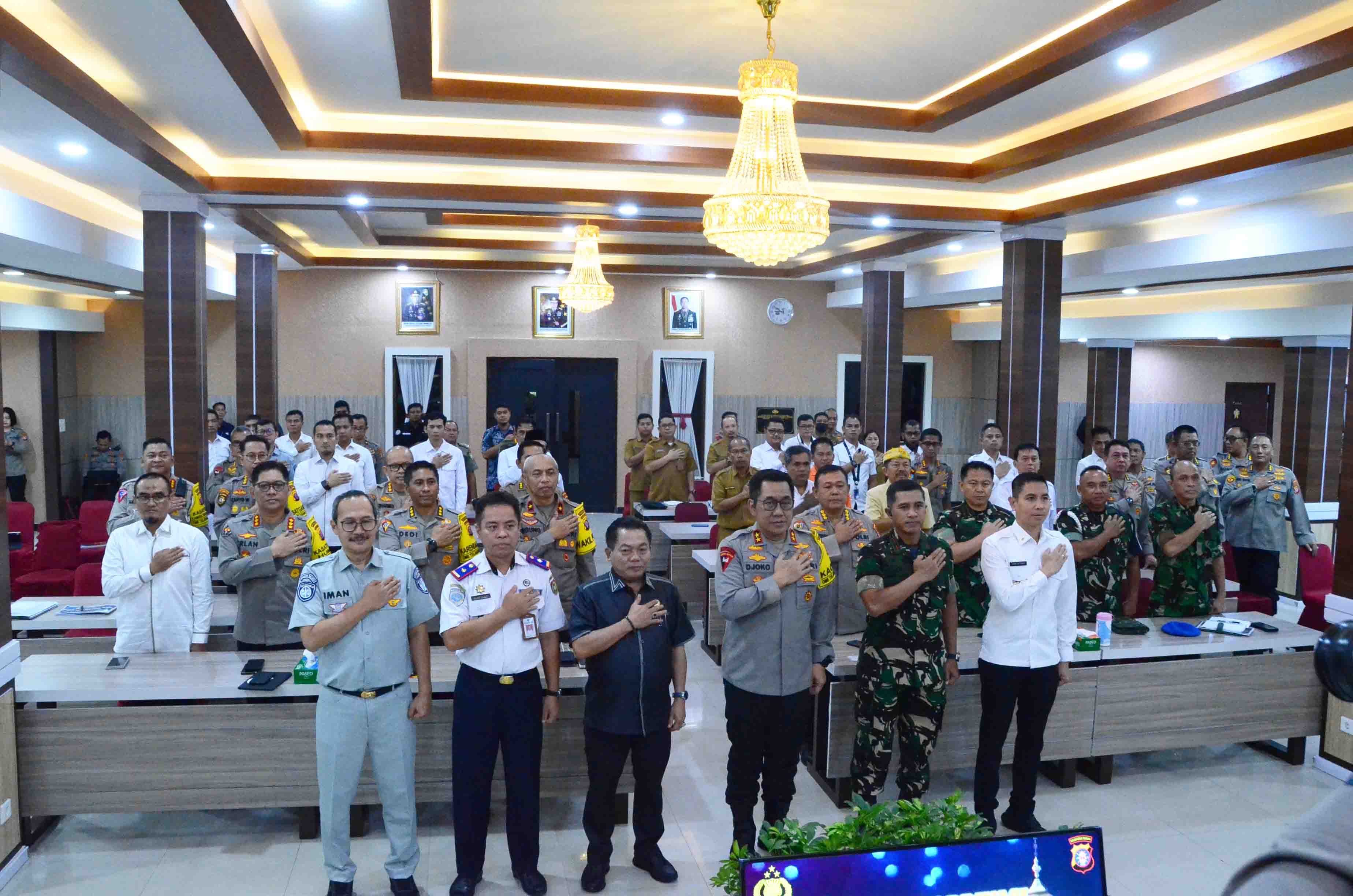 Kadis Kesehatan Ikuti Rakor Kesiapan Arus Mudik dan Balik Idulfitri 1445 H di Provinsi Kalimantan Tengah