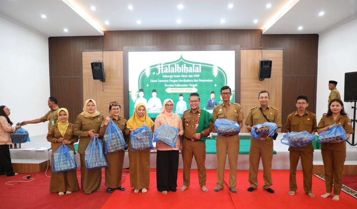 Halal Bihalal Dinas TPHP Prov Kalteng Perkuat Sinergi Kinerja dan Pelayanan  Publik