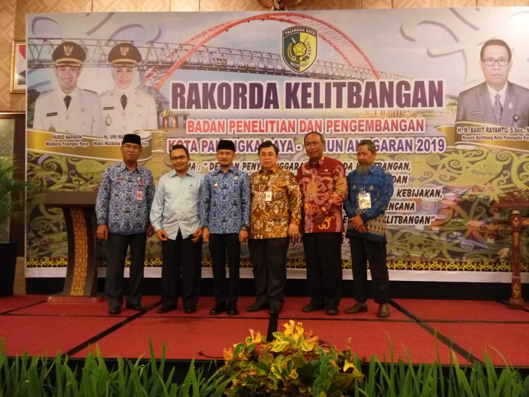 Balitbang Kota Palangka Raya Gelar Rakorda Kelitbangan 