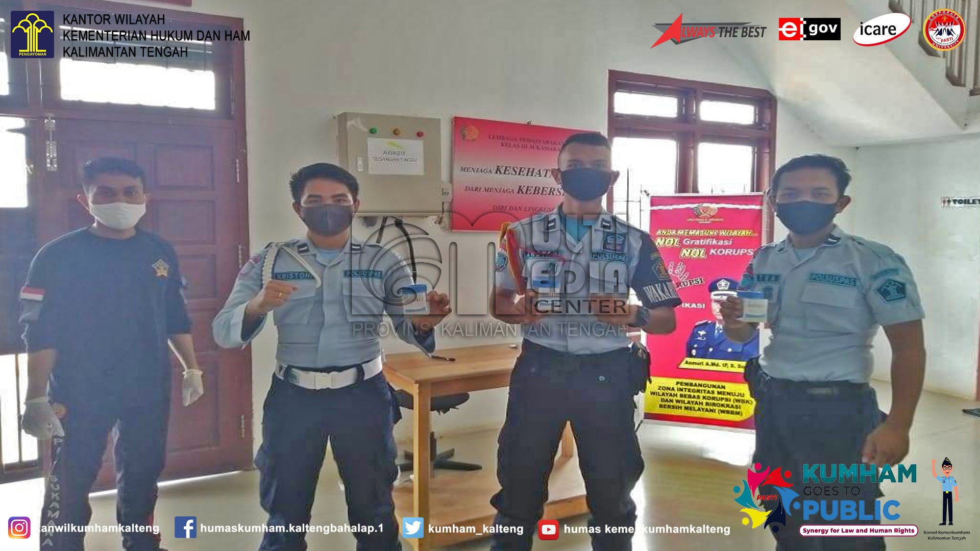 Lakukan Tes Urine, Langkah Lapas Sukamara Cegah Narkoba