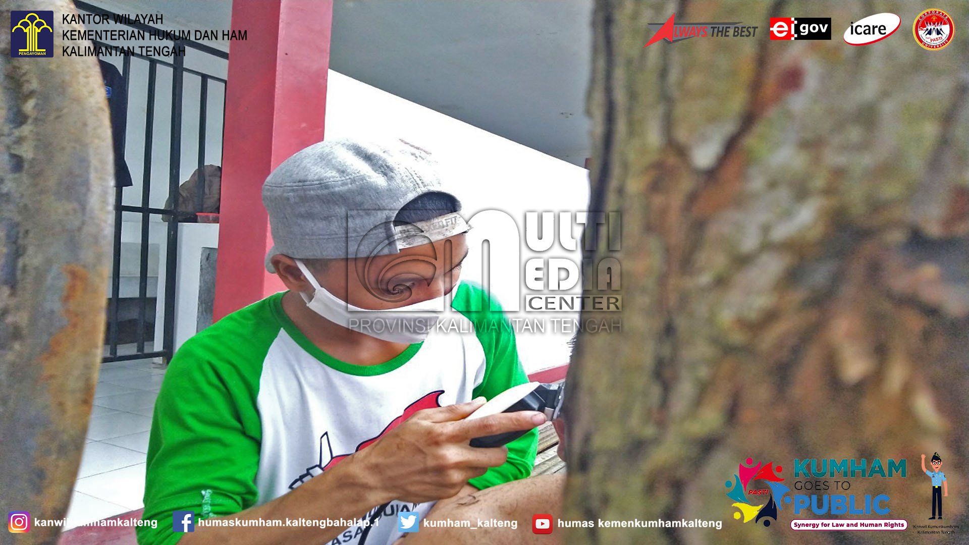 WBP Lapas Sukamara Miliki Keahlian Jadi Barber
