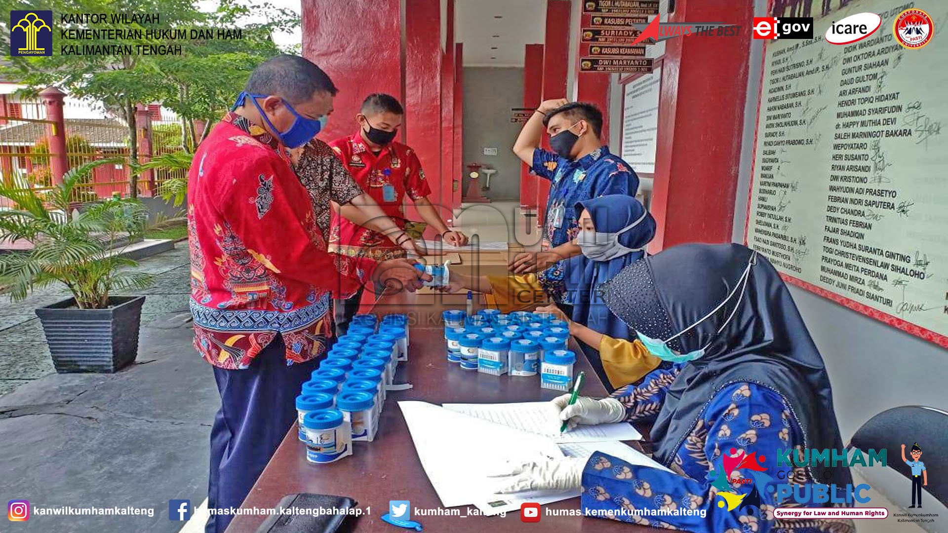 Lapas Pangkalan bun Perangi Narkoba