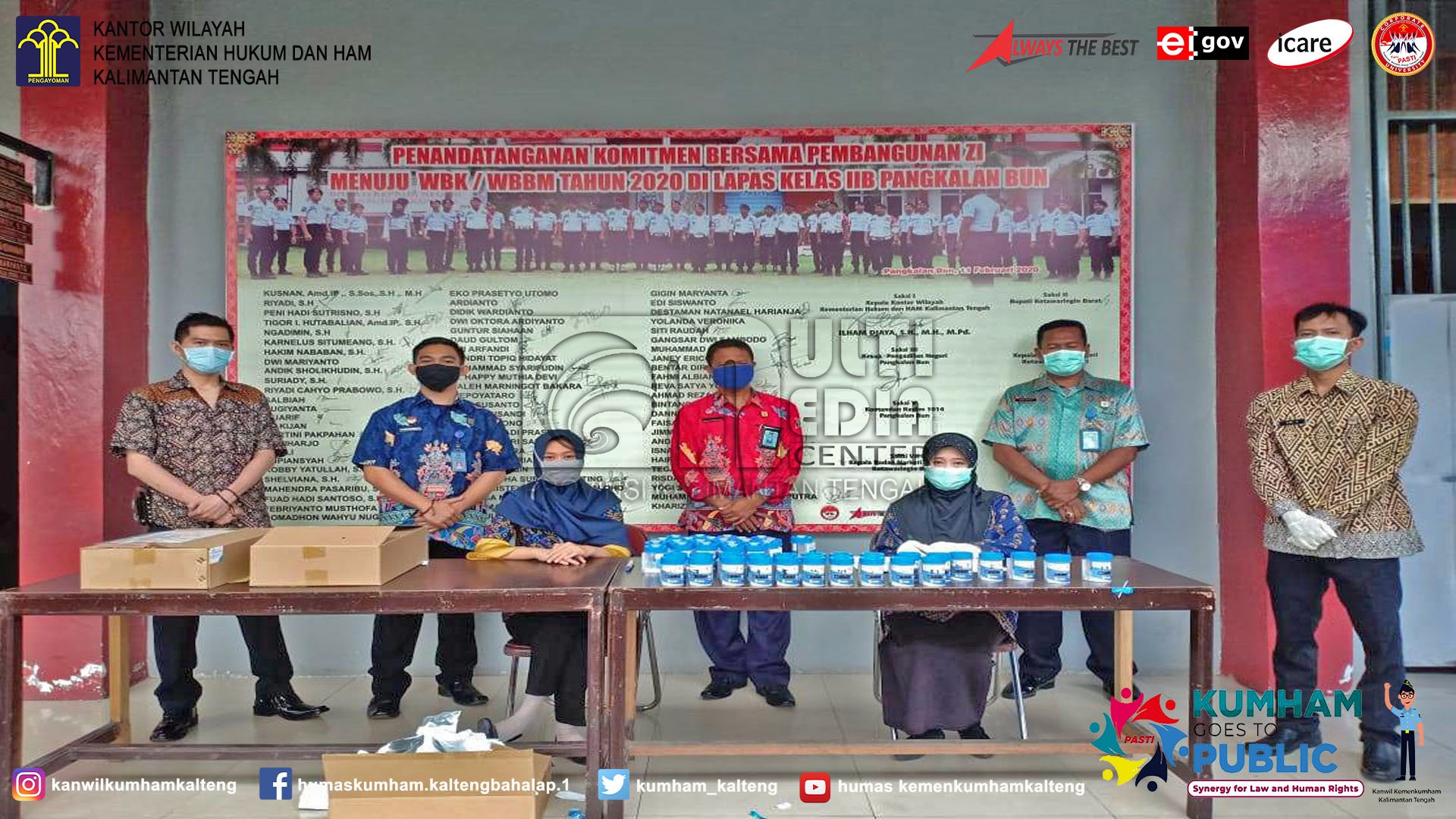 Lapas Pangkalan bun Perangi Narkoba