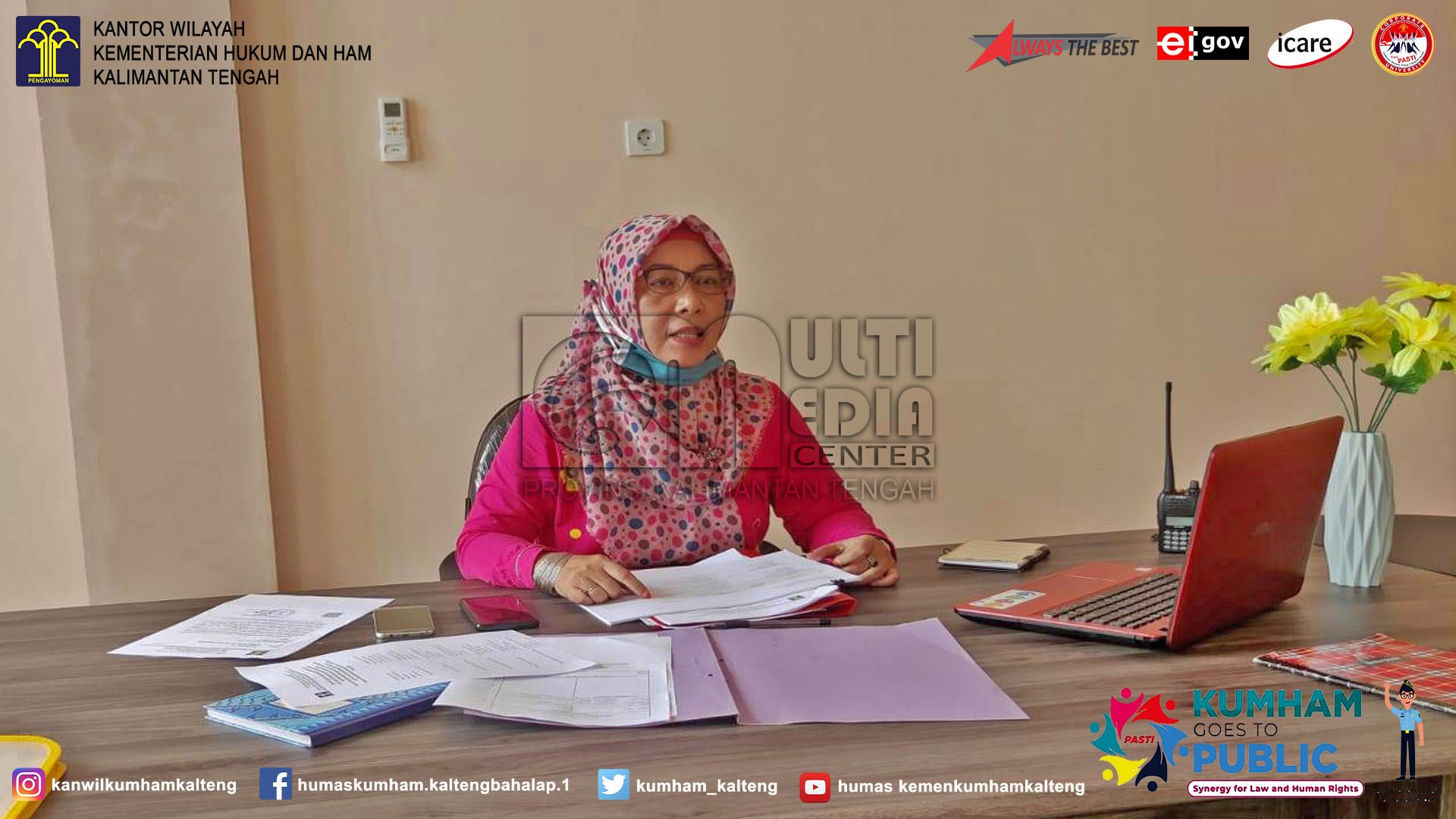 Jelang Evaluasi Usulan Satuan Kerja Menuju WBK/WBBM, Kalapas Perempuan Palangka Raya Lakukan Penguatan Tim Zona Integritas