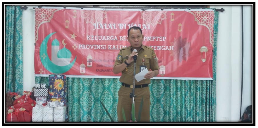 Eratkan Rasa Persaudaraan Antar Pegawai, DPMPTSP Prov. Kalteng Gelar Acara Silaturahmi