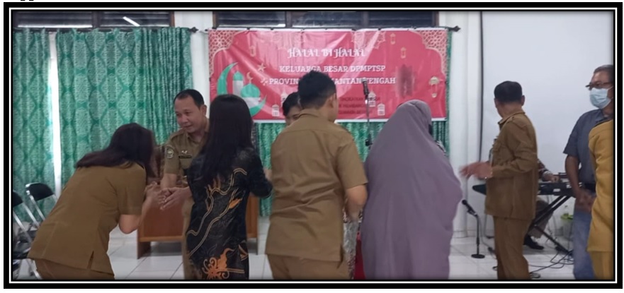 Eratkan Rasa Persaudaraan Antar Pegawai, DPMPTSP Prov. Kalteng Gelar Acara Silaturahmi