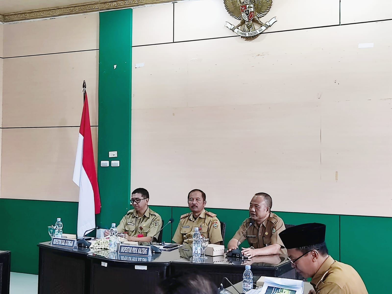 Inspektorat Daerah Prov. Kalteng Laksanakan Pembinaan dan Pengawasan di Pemkab Katingan