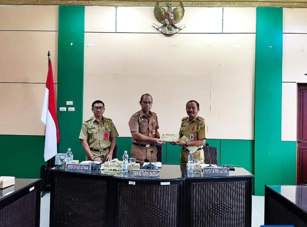 Inspektorat Daerah Prov. Kalteng Laksanakan Pembinaan dan Pengawasan di Pemkab Katingan