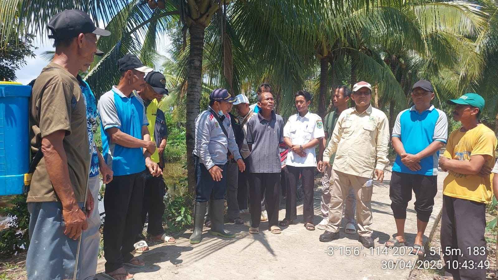 Kendalikan Penyakit Tungro, Dinas TPHP Prov. Kalteng Salurkan Bantuan Pestisida