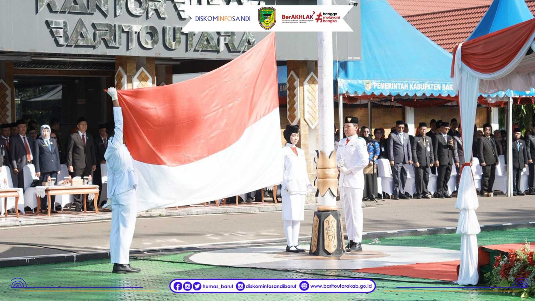 Pemkab Barito Utara Gelar Upacara Hardiknas 2026, Teguhkan Komitmen Wujudkan Pendidikan Berkualitas