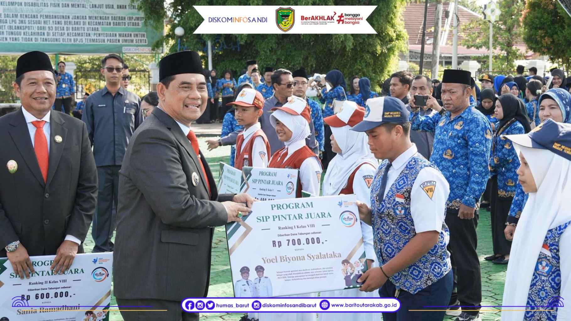 Pemkab Barito Utara Gelar Upacara Hardiknas 2026, Teguhkan Komitmen Wujudkan Pendidikan Berkualitas
