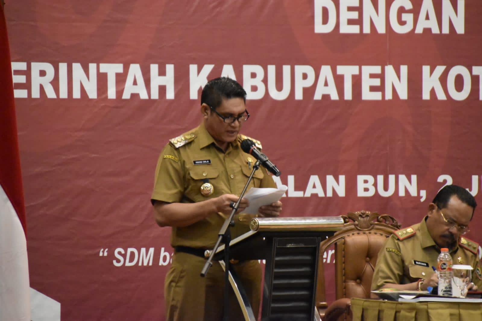 Pimpin Rapat Terbatas Dengan Pemkab Kotawaringin Barat, Gubernur Sugianto : Hentikan Kebiasaan Kebut Penyerapan Anggaran di Akhir Tahun