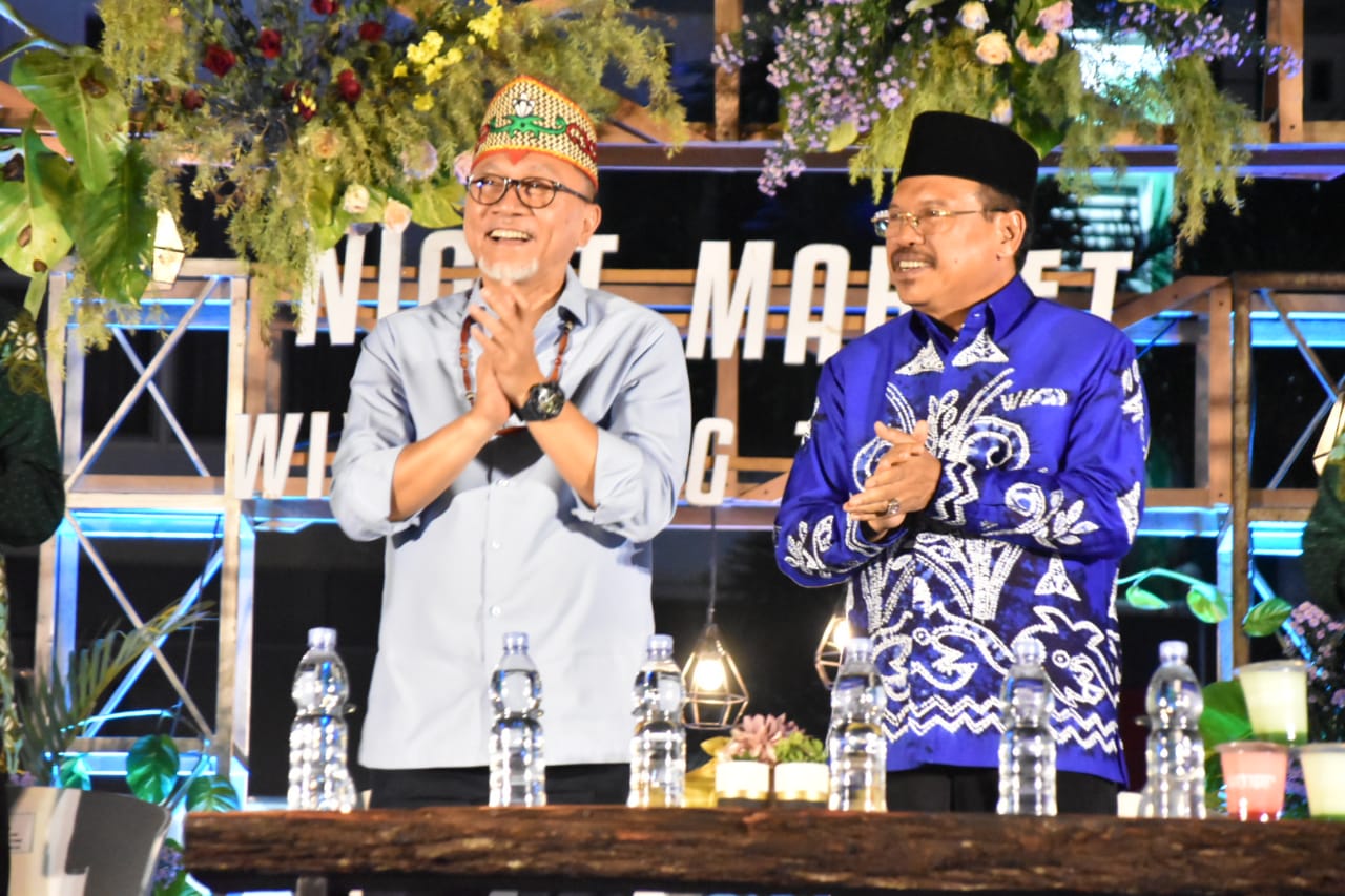Sekda Nuryakin Hadiri Night Market Bersama Mendag Zulkifili Hasan