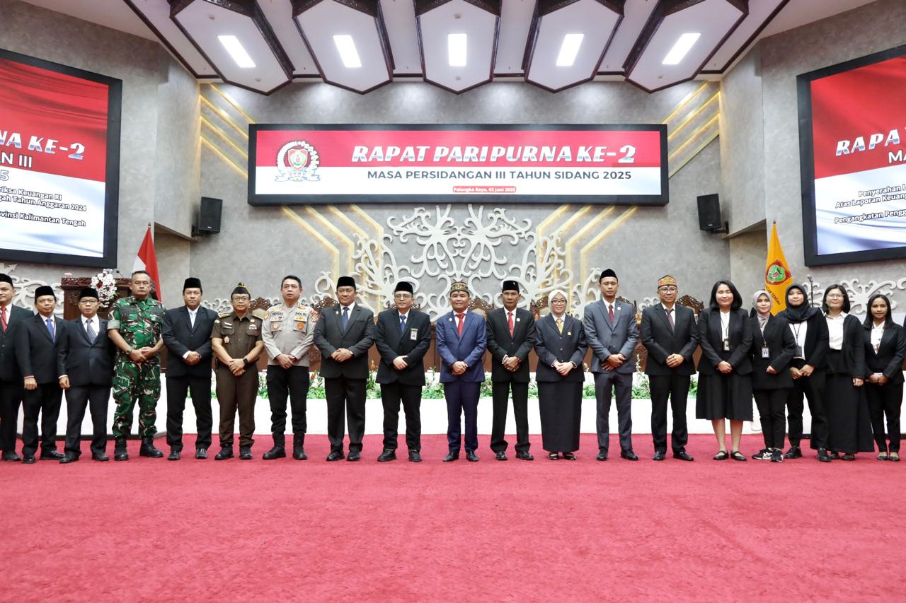 Konsisten Jaga Transparansi, Pemprov Kalteng Raih WTP ke-11 Kali Berturut-turut