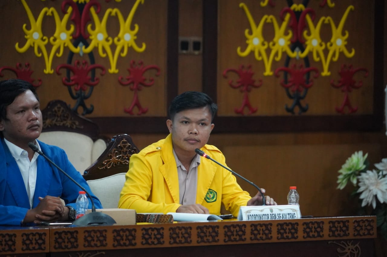 Mahasiswa Suarakan Aspirasi, Gubernur Kalteng Siap Bergerak Bersama