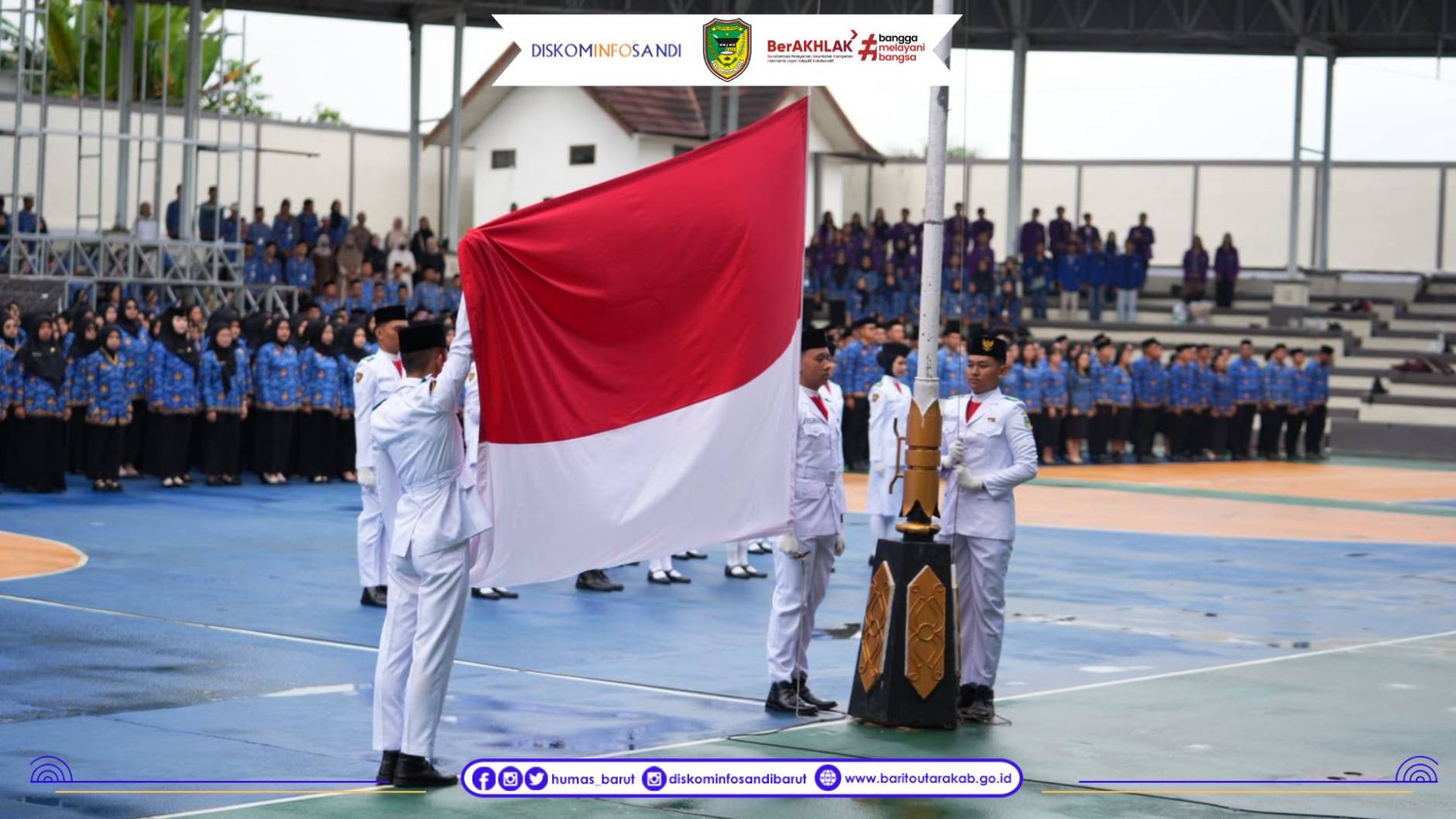 Upacara Peringatan Hari Lahir Pancasila, Bupati Barito Utara Ajak Masyarakat Amalkan Nilai-Nilai Pancasila