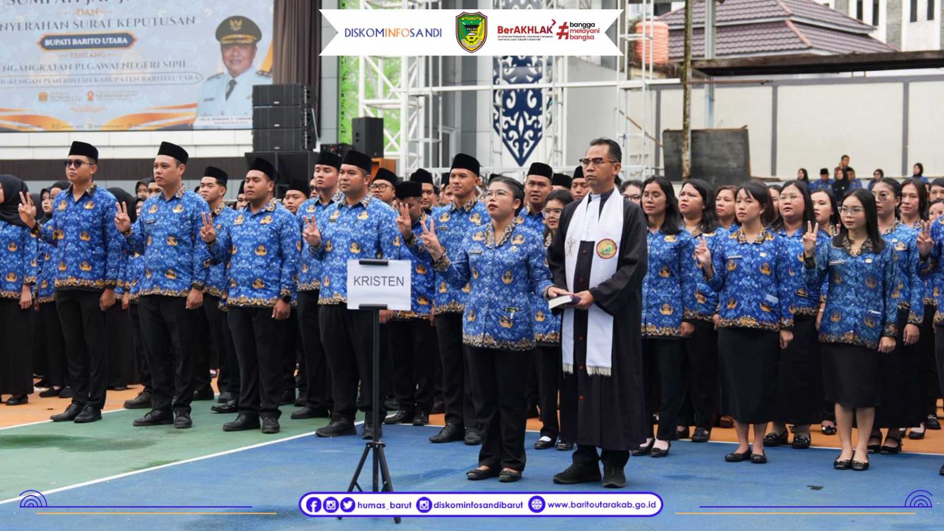 Bupati Shalahuddin: PNS Harus Menjadi Pelayan Masyarakat yang Berintegritas dan BerAKHLAK
