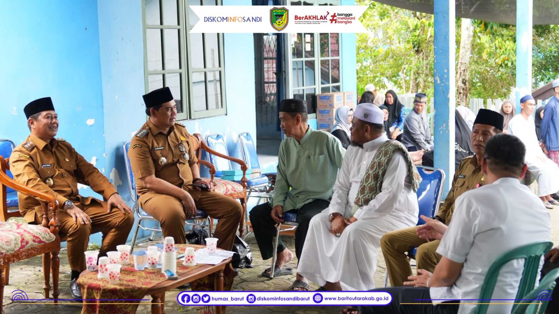 Bupati H. Shalahuddin Melayat ke Rumah Duka Almarhumah Erestu Zairinah, Sampaikan Belasungkawa Mendalam