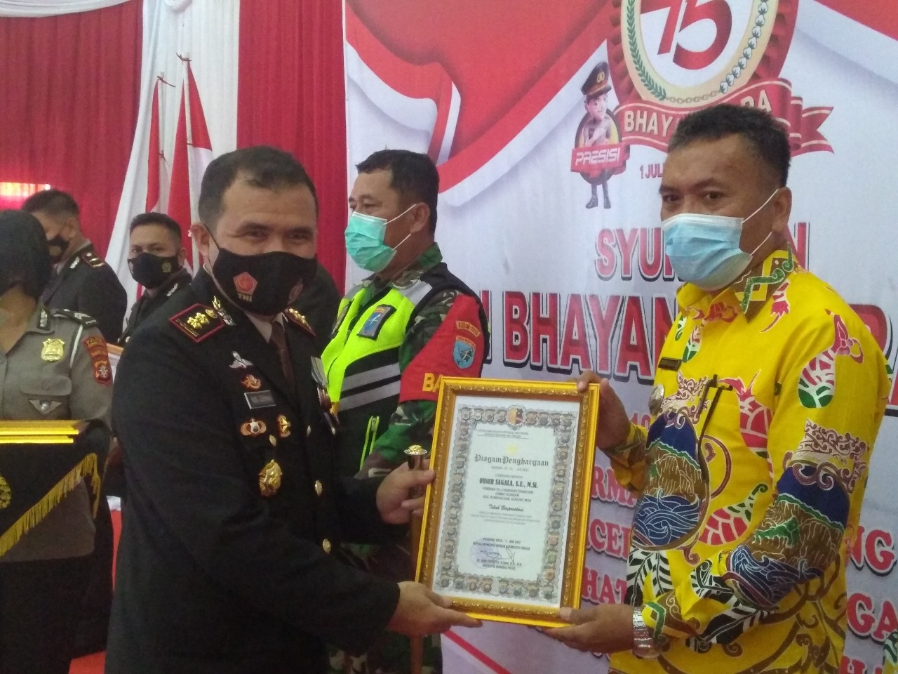 Polres Gumas Juara Lomba PPKM Skala Mikro Tingkat Nasional