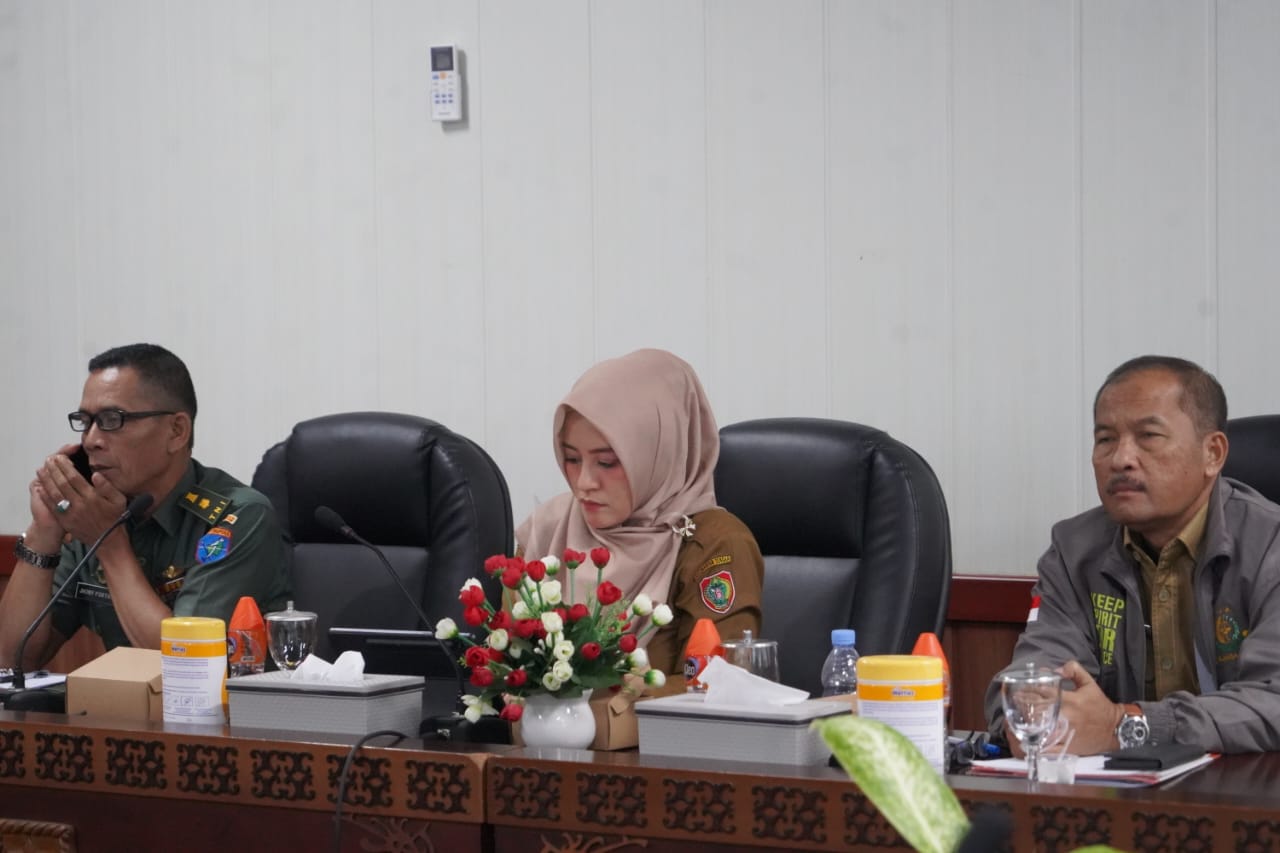 Wakili Pemprov Hadiri Rakor Pengendalian Inflasi, Inspektur Daerah Saring : Inflasi Juni Kalteng Terendah se-Kalimantan