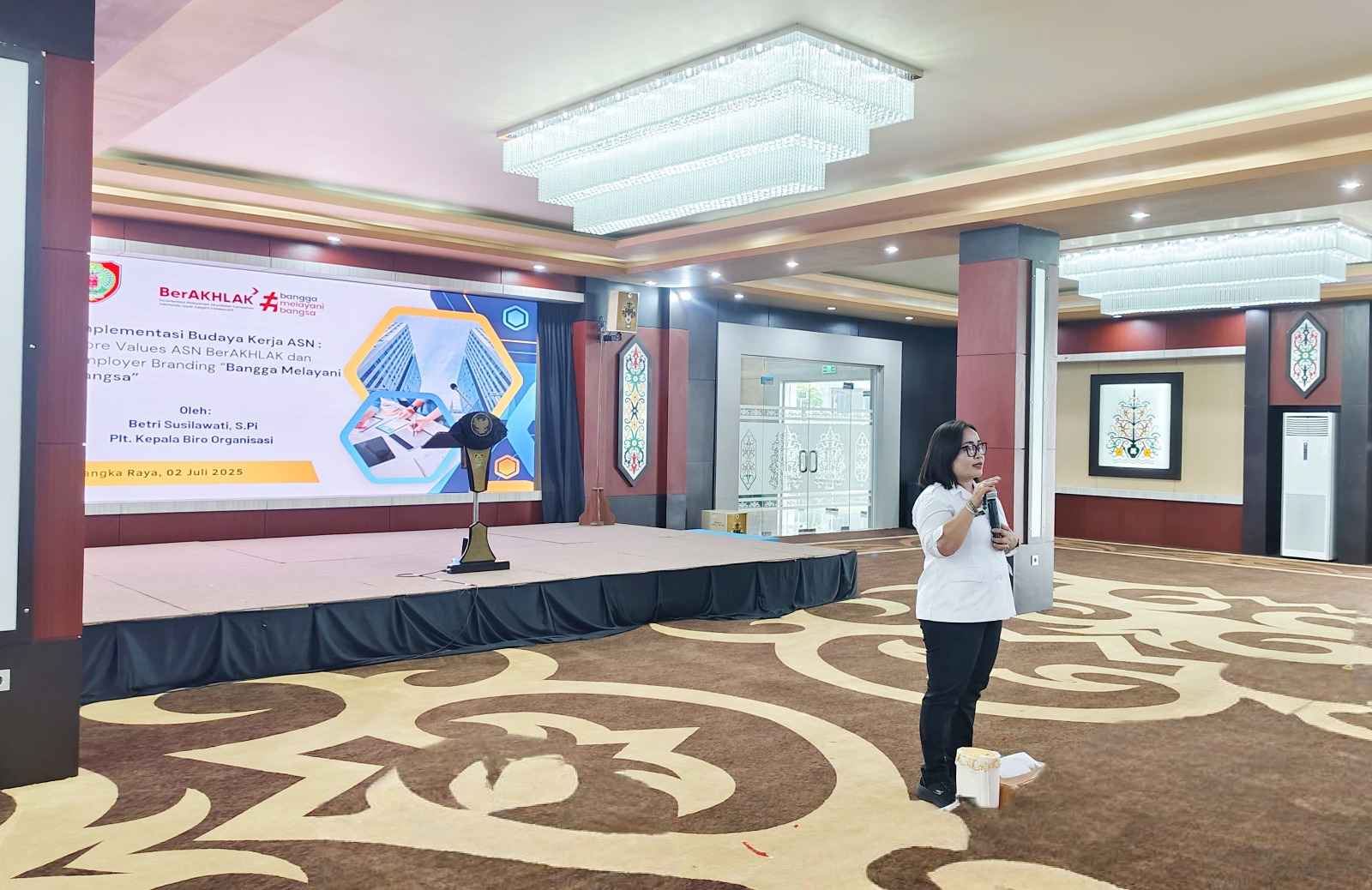 Perkuat Budaya Kerja ASN, Biro Organisasi Laksanakan Sosialisasi terkait Implementasi Budaya Kerja 2025 di Lingkup Sekretariat Daerah