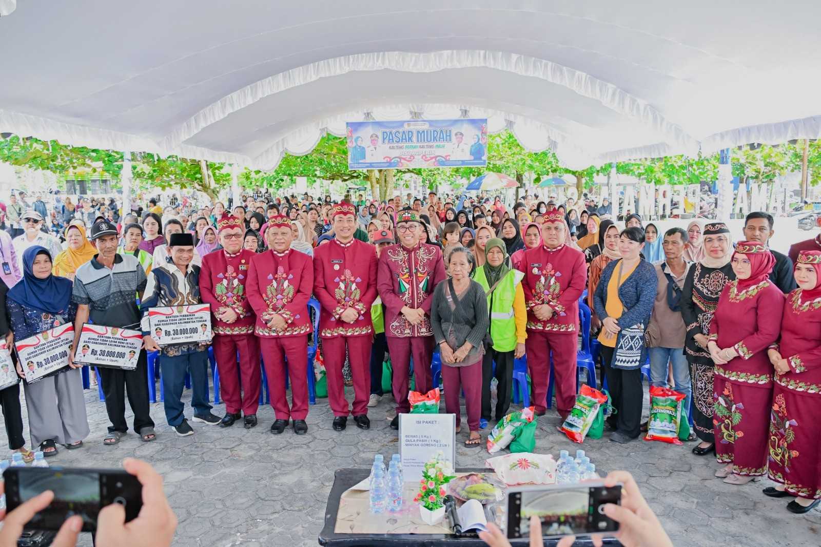 2.000 Sembako Gratis Dibagikan Pemprov Kalteng pada Hari Jadi Sukamara