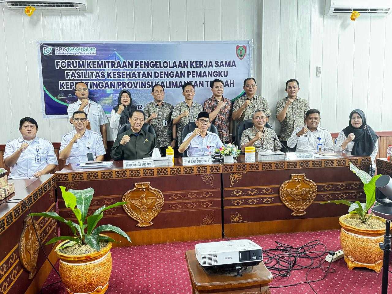 Bangun Sistem Pelayanan Terintegrasi, RSUD Hanau Hadiri Forum Kemitraan Kesehatan