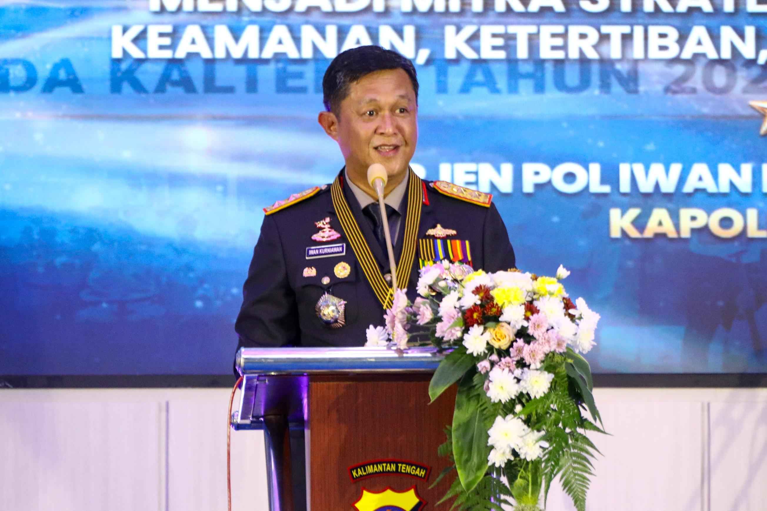 Gubernur Hadiri Syukuran Hari Bhayangkara Ke-80, Harapkan Sinergi Pemprov dan Polda Kalteng Semakin Kuat