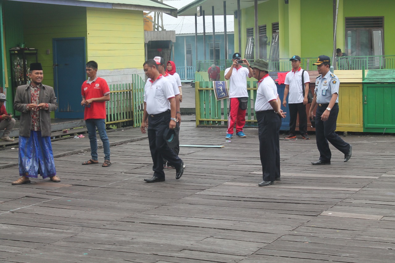 Peletakan Batu Pertama Bakti Pada Negeri Merah Putih Narapidana Lapas Kelas II B Pangkalan Bun