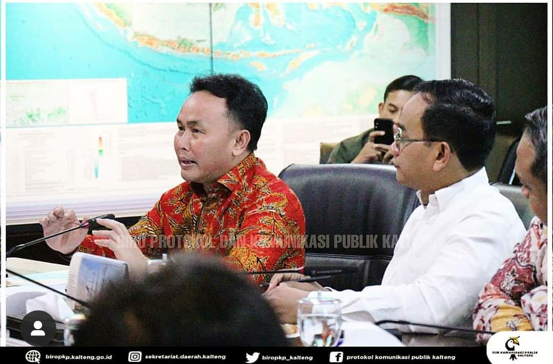 Bahas Investasi di Kalteng, Gubernur H. Sugianto Sabran Hadiri Rapat Terbatas Bersama Menko Luhut