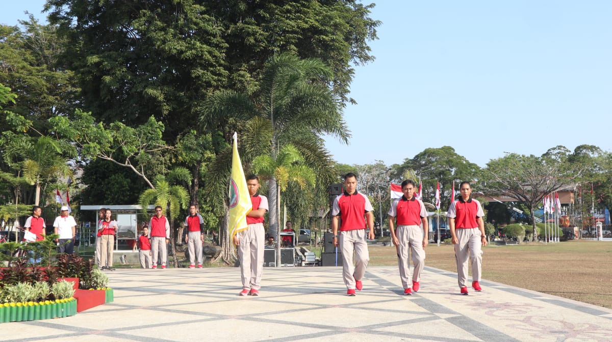 Sekda Kalteng Lepas Keberangkatan Atlet Pra PON ke-20 Kontingen Provinsi Kalimantan Tengah