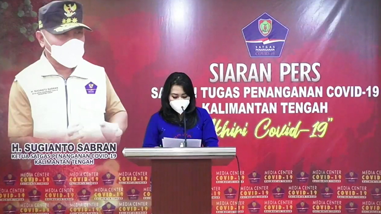 Perkembangan Terbaru Kasus Covid-19 di Kalteng : Sembuh 46 Orang Dan Kasus Konfirmasi 14 Orang