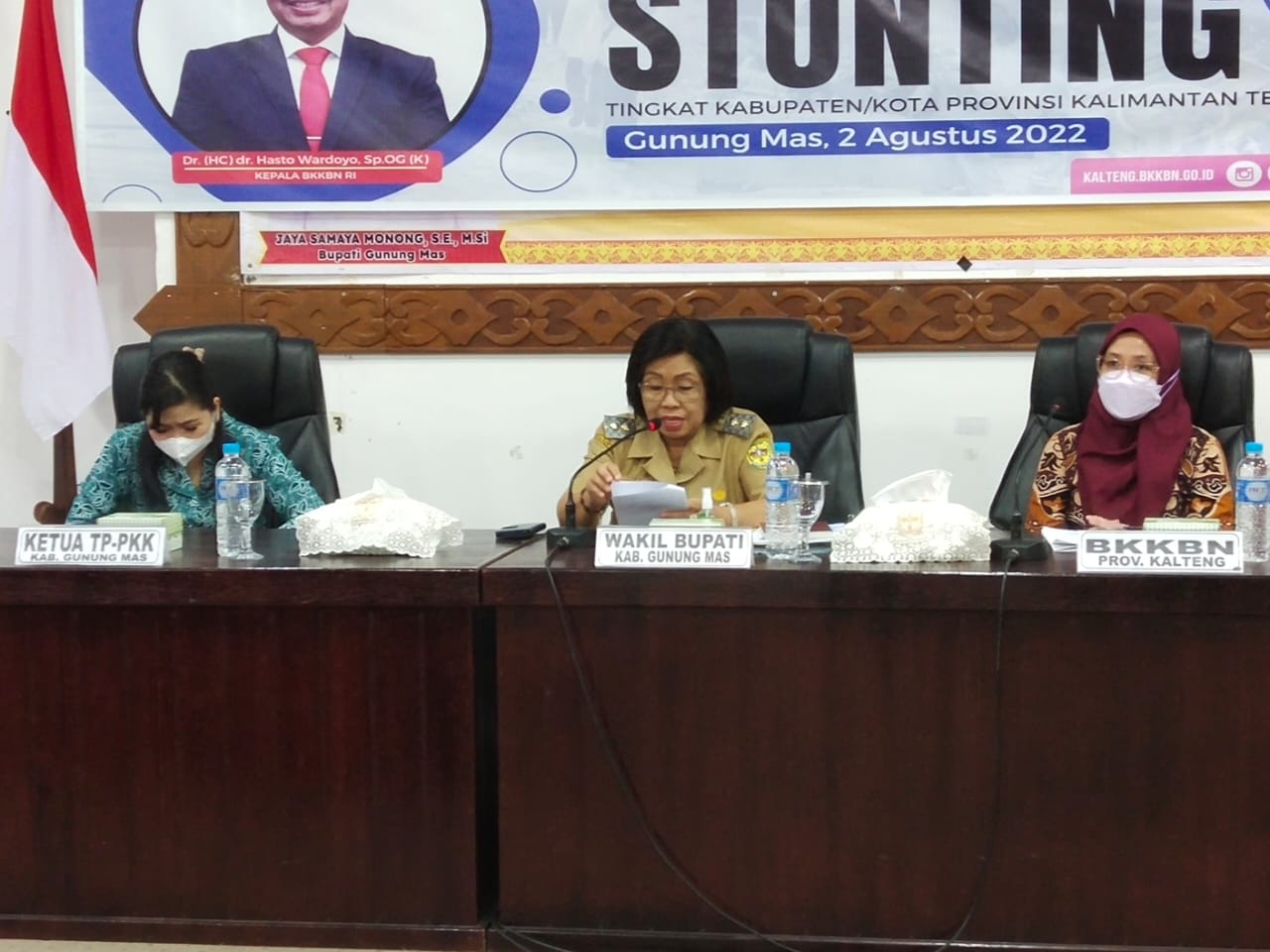 Pemkab Gumas Bersinergi dengan BKKBN Kalteng dalam Percepatan Penurunan Stunting