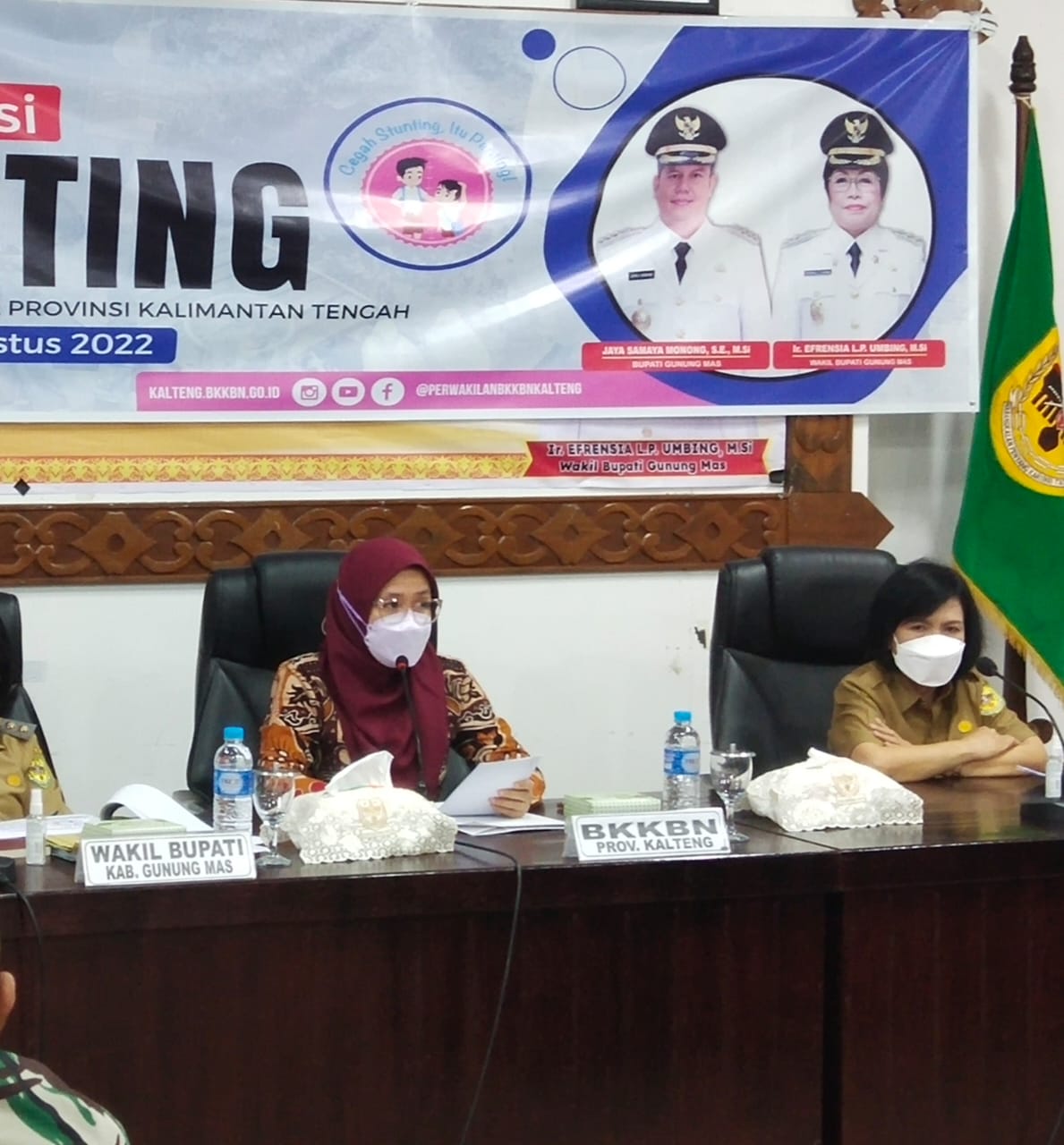 Pemkab Gumas Bersinergi dengan BKKBN Kalteng dalam Percepatan Penurunan Stunting