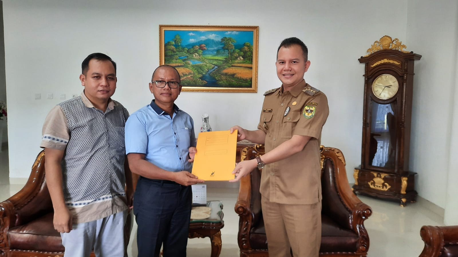 Pemkab Gumas Dukung Penuh Pelaksanaan Turnamen Bola Voli PBVSI Tahun 2022