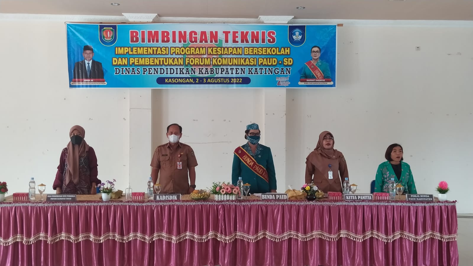 Bunda PAUD Kabupaten Katingan Hadiri Bimbingan Teknis Implementasi Program Kesiapan Bersekolah dan Pembentukan Forum Komunikasi PAUD – SD