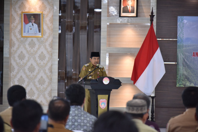 Pemkab Kobar Teken Kesepakatan dengan PT Korintiga Hutani terkait Kemitraan Kehutanan