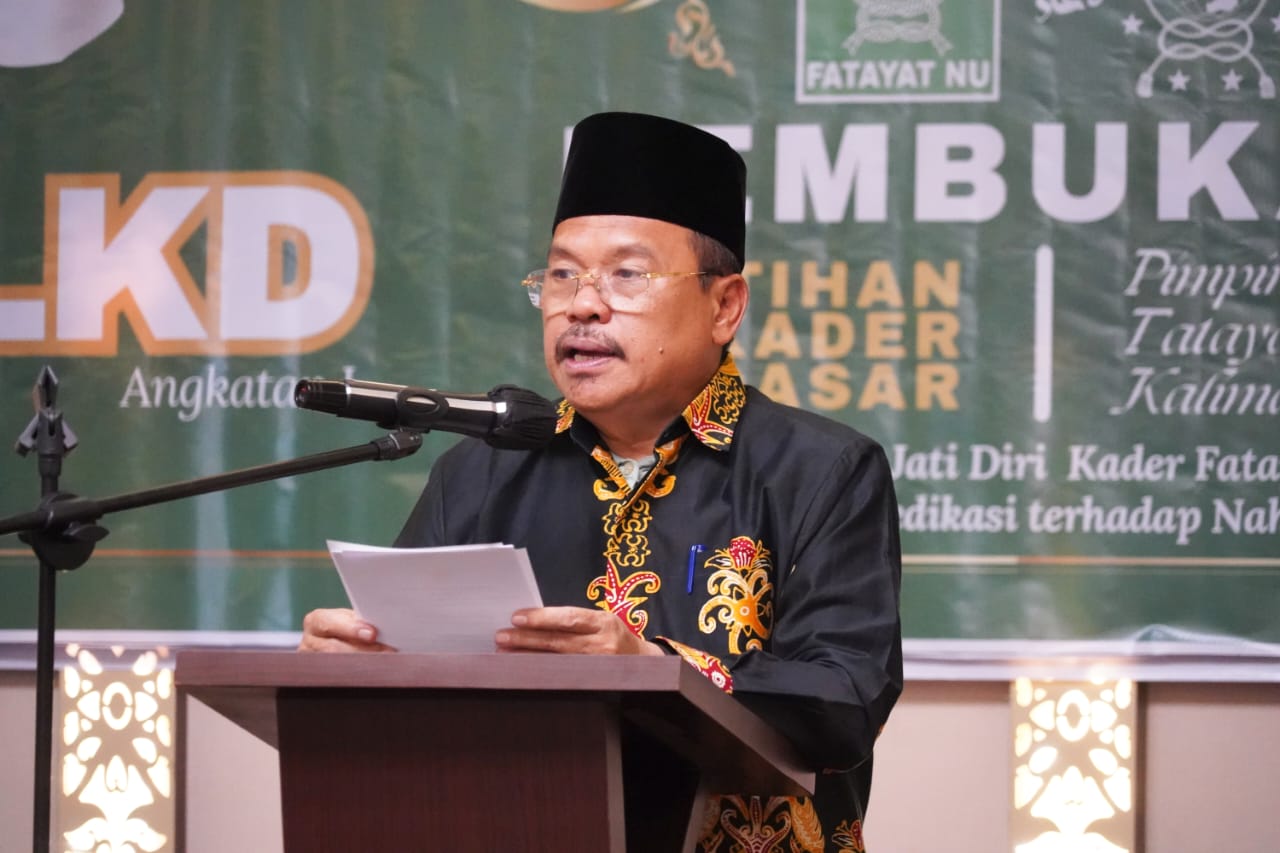 Sekda Nuryakin Buka Latihan Kader Dasar Fatayat NU Kalteng 2024