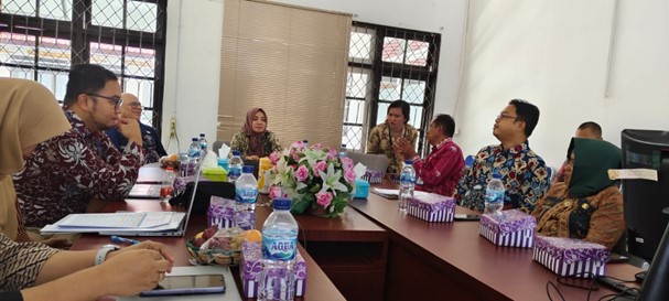 BPSDM Kalteng Menerima Tim Visitasi dan Akreditasi dari BPIP