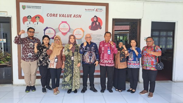 BPSDM Kalteng Menerima Tim Visitasi dan Akreditasi dari BPIP