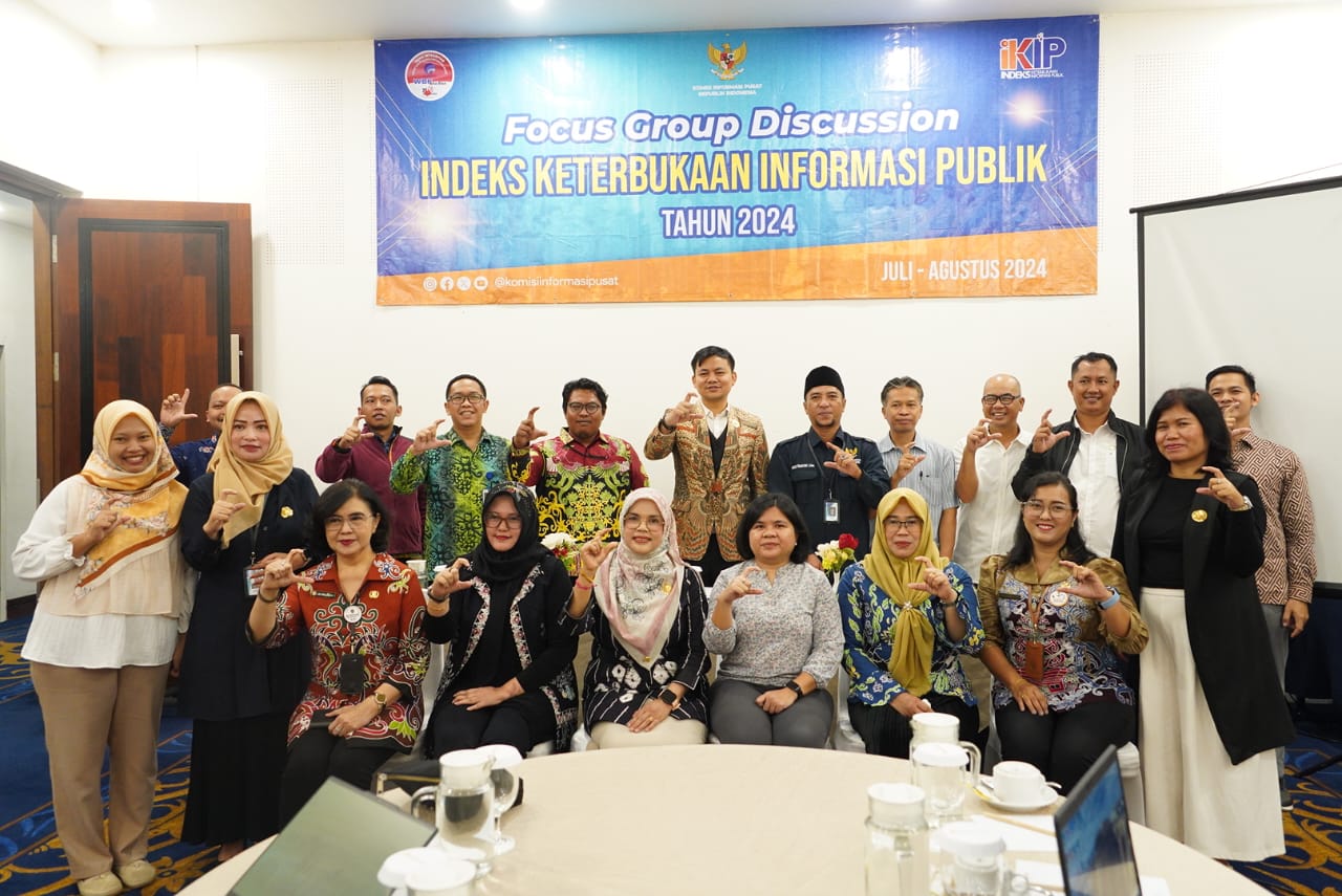 KI Pusat Gelar FGD Indeks Keterbukaan Informasi Publik (IKIP) Tahun 2024