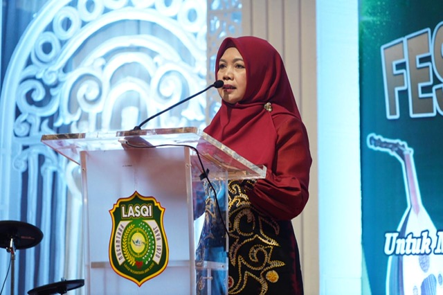 Asisten Ekbang Sri Widanarni Buka Festival FSQ ke-11 Tingkat Provinsi Kalteng Tahun 2024